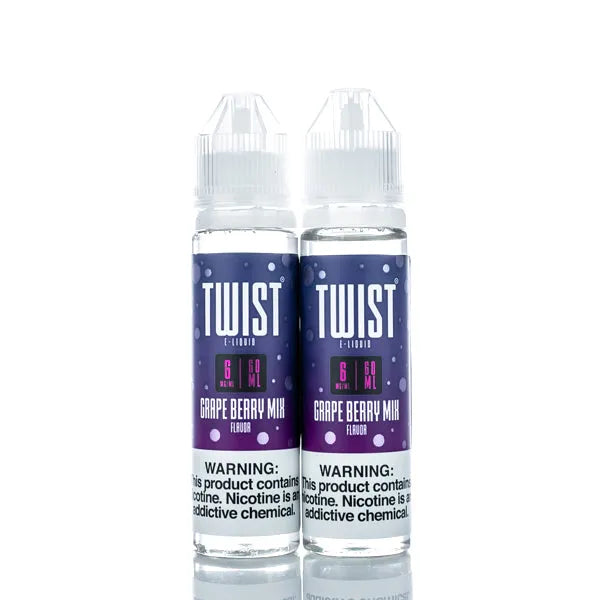 Berry TWIST E-Liquids - Purple Grape - 120ml - Black Coral